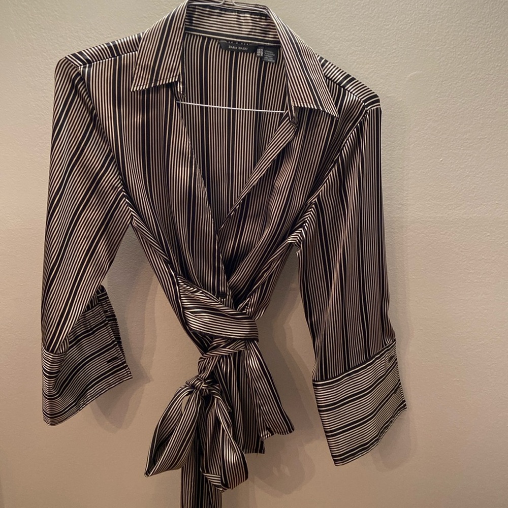 Zara Wrap Shirt